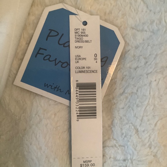 Antonio Melanie • White Peplum Sheath Dress - Picture 7 of 7